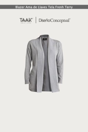 Blazer para Ama de Llaves en Tela French Terry por Taak-Couture